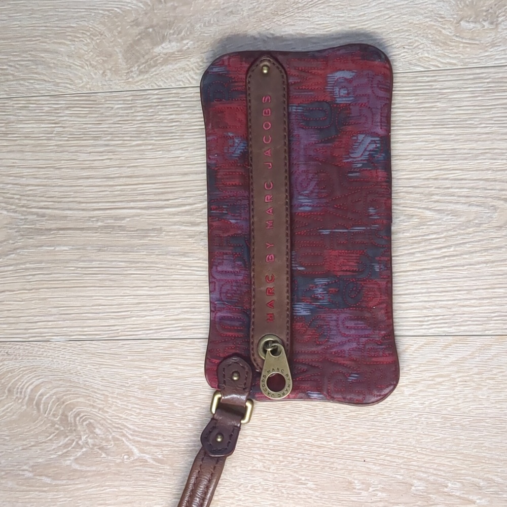 Marc by Marc Jacobs clutch purse in mahogany